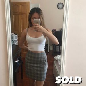 Banana Republic Plaid Skirt